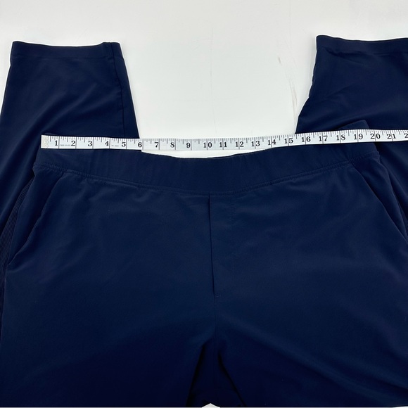 Athleta Brooklyn Mid Rise Ankle Pant Navy Blue Size 20 - Picture 11 of 16